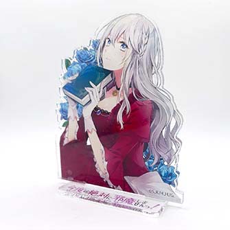 【今度は絶対に邪魔しませんっ！】アクリルスタンド(コミック1巻表紙：ヴィオレット)