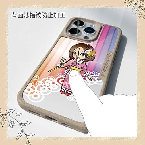 【Compos-Case】着物の女性は釣りに出かける