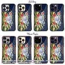 【Compos-Case】赤ワイン　大漁旗スマホケース　タチウオ