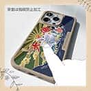 【Compos-Case】赤ワイン　大漁旗スマホケース　タチウオ