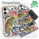 【Compos-Case】【FISH MAN】沖縄県紅型フィッシュ