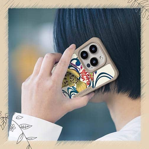 【Compos-Case】【FISH MAN】沖縄県紅型フィッシュ