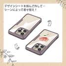 【Compos-Case】ピンクの花 困難に打ち勝つ