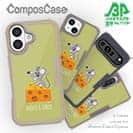 【Compos-Case】チーズ好きなネズミくん(wakat)