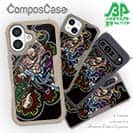 【Compos-Case】【彫姫】花和尚の蛇退治　和彫りデザイン