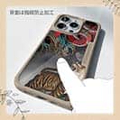 【Compos-Case】【彫姫】龍虎（カラー）　和彫りデザイン