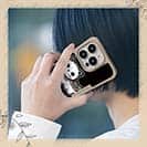 【Compos-Case】【彫姫】TATTOO HURTS 猫（ブラック）　和彫りデザイン