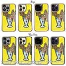 【Compos-Case】【彫姫】ドクロパフェ？（イエロー）　和彫りデザイン