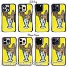 【Compos-Case】【彫姫】ドクロパフェ？（イエロー）　和彫りデザイン