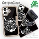 【Compos-Case】【彫姫】弁慶達磨（ブラック）
