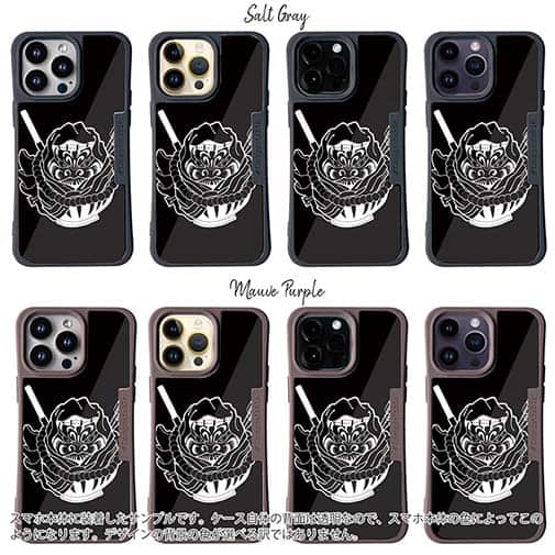 【Compos-Case】【彫姫】弁慶達磨（ブラック）