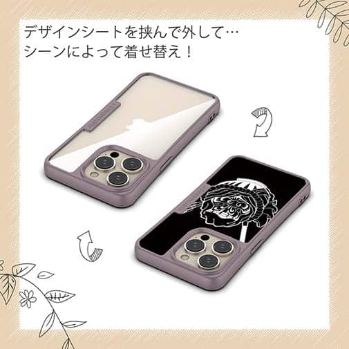 【Compos-Case】【彫姫】弁慶達磨（ブラック）