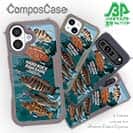 【Compos-Case】【FISH MAN】ハードロックフィッシュゲーム ブルー No2