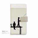 【手帳型】男の子たちのシルエット