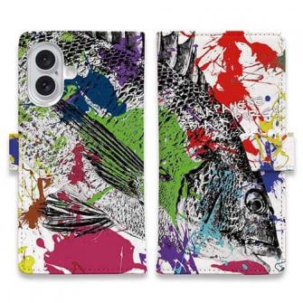 【手帳型】クロダイ(チヌ)　ペンキペイント