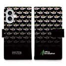 【手帳型】【eucalyptus】グレ鱒　ブラック