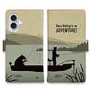 【手帳型】【FISH MAN】BassFishing is an ADVENTURE!