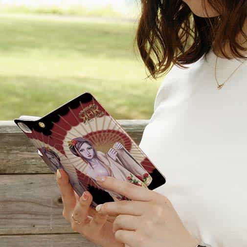 【ROMI HIME】【手帳型】和華