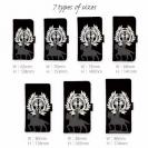 【彫姫】【手帳型】家紋 伊達政宗