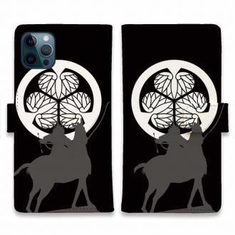 【彫姫】【手帳型】家紋 徳川家康