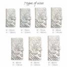 【Genuine】【手帳型】虎 ホワイト タイガー