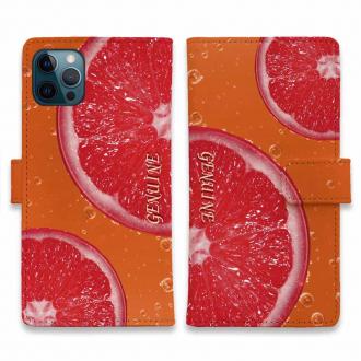 【Genuine】【手帳型】グレープフルーツ