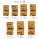 【手帳型】【FISH MAN】テトラ帯は釣り天国！ オレンジ