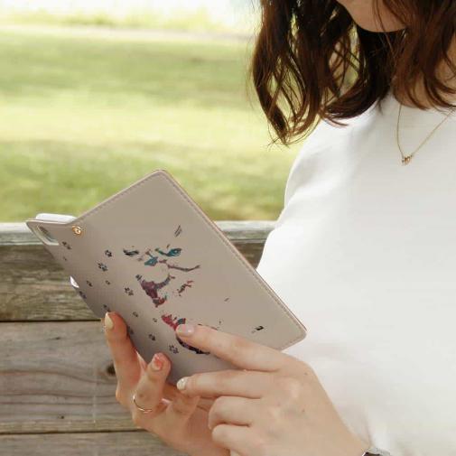 【手帳型】猫の肉球