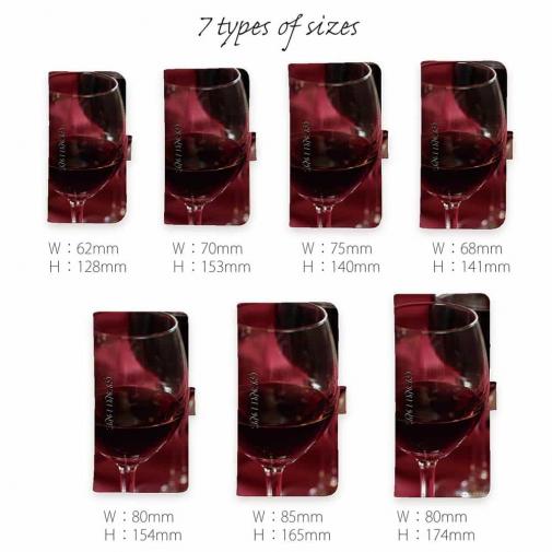 【Genuine】【手帳型】ワイン グラス　お酒