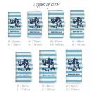 唐津ボート【手帳型】か・らっキー＆ロゴ Ver.ブルー