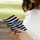 唐津ボート【手帳型】か・らっキー＆ロゴ Ver.ブラック