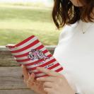 唐津ボート【手帳型】か・らっキー＆ロゴ Ver.レッド