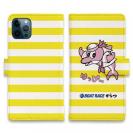 唐津ボート【手帳型】か・らっキー＆ロゴ Ver.イエロー