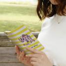 唐津ボート【手帳型】か・らっキー＆ロゴ Ver.イエロー