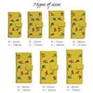 【手帳型】思斉中陸上部 ロゴ入りスマホケース イエロー