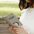 【手帳型】【ワカボンド】WAKAMAKAシリーズ 牡蠣のオイスタくん