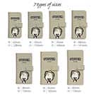 【手帳型】【ワカボンド】WAKAMAKAシリーズ 牡蠣のオイスタくん