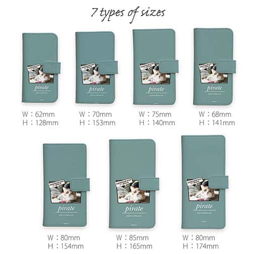 【手帳型】【猫折れ】Pirate 菊之助