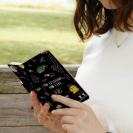 【手帳型】【釣りざんまい】釣りに行く道具_ブラック