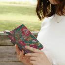 【手帳型】クラシック牡丹