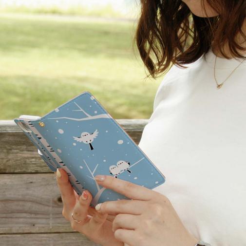 【手帳型】シマエナガの集い(wakat)