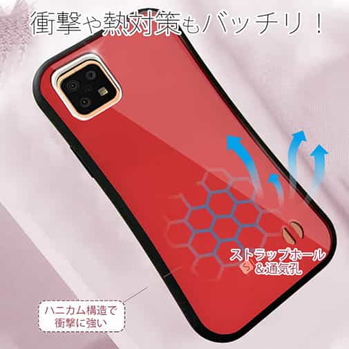 AQUOS sense6 SH-54B/SHG05【S-LINE】ケース6色バージョン