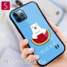 【S-LINE】シロクマさんとスイカ(wakat)