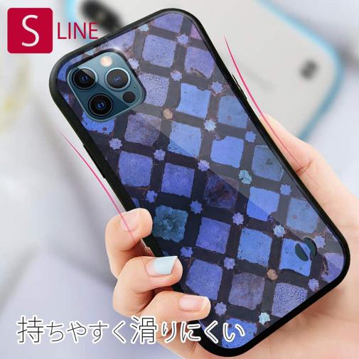 【S-LINE】トルコタイル風 ディープブルー
