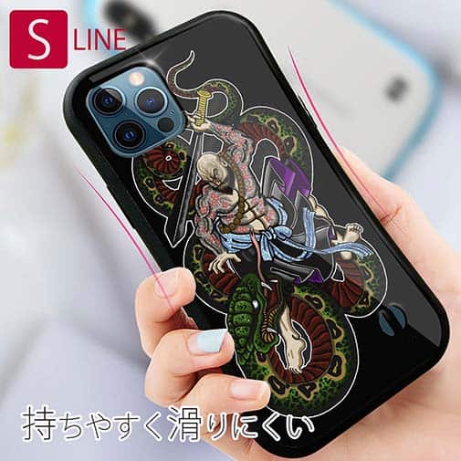 【S-LINE】【彫姫】花和尚の蛇退治　和彫りデザイン