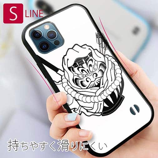 【S-LINE】【彫姫】弁慶達磨（ホワイト）