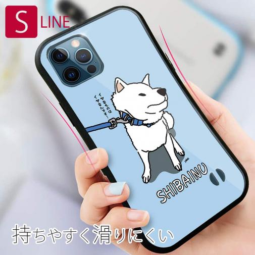 【S-LINE】イヤイヤ柴犬【白柴】(wakat)
