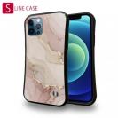 【S-LINE】くすみカラーマーブル調 ピンク＆ゴールド