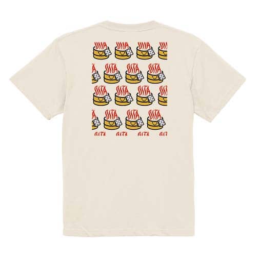 【Tシャツ】大分学スマホケース　おんせん県おおいた　ロゴいっぱい 5.6oz Cotton:100%