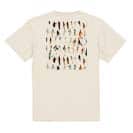 【Tシャツ】フライのパターン 5.6oz Cotton:100%